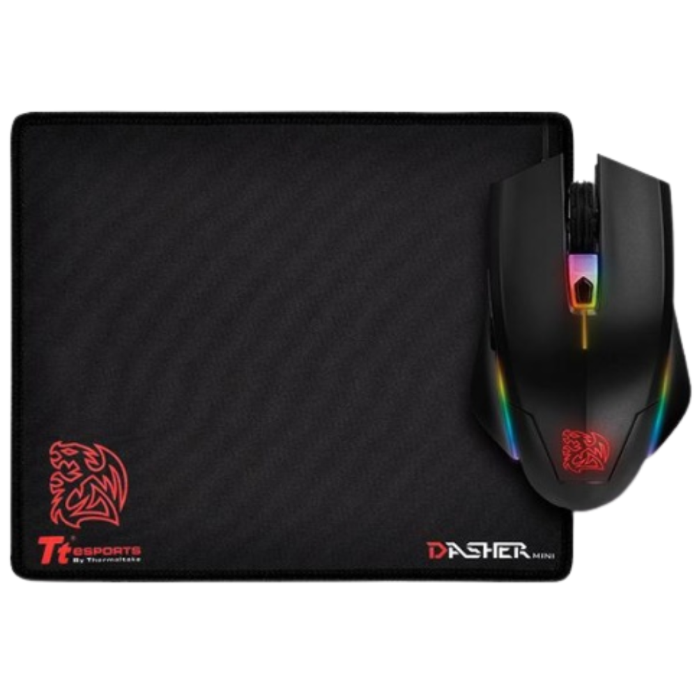 COMBO GAMER MOUSE RGB Y PAD THERMALTAKE TALON