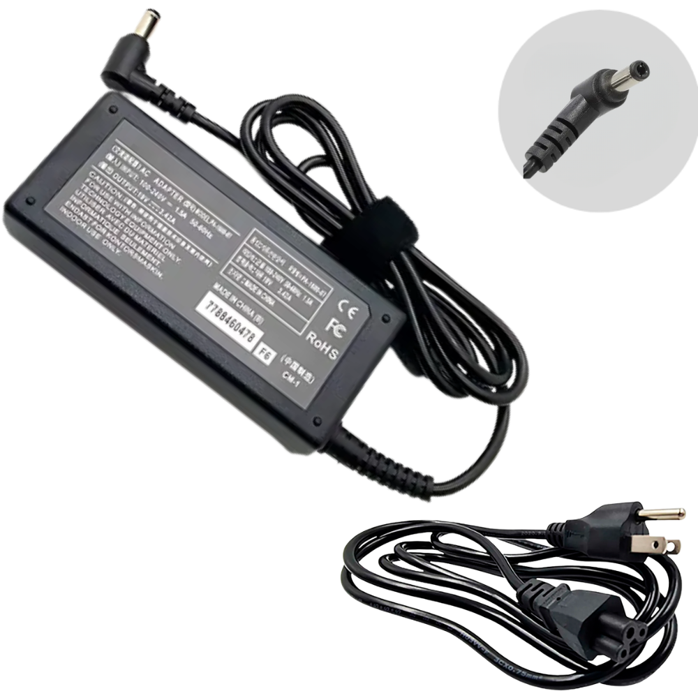 CARGADOR PARA ACER UNIVERSAL 19V 3.42A 65W 4.5*3.0MM