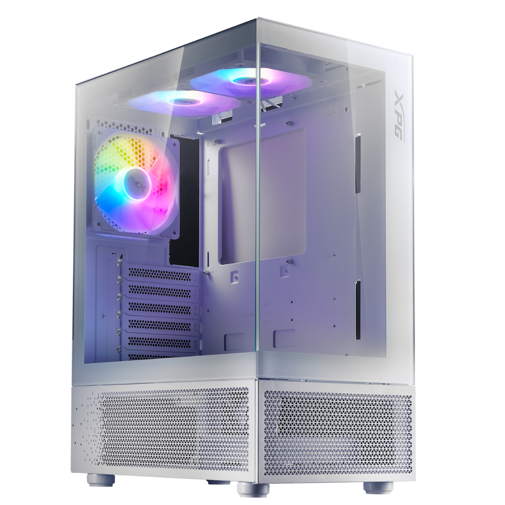CAJA ATX XPG INVADER X MINI 5 COOLER VIDRIO TEMPLADO BLANCO
