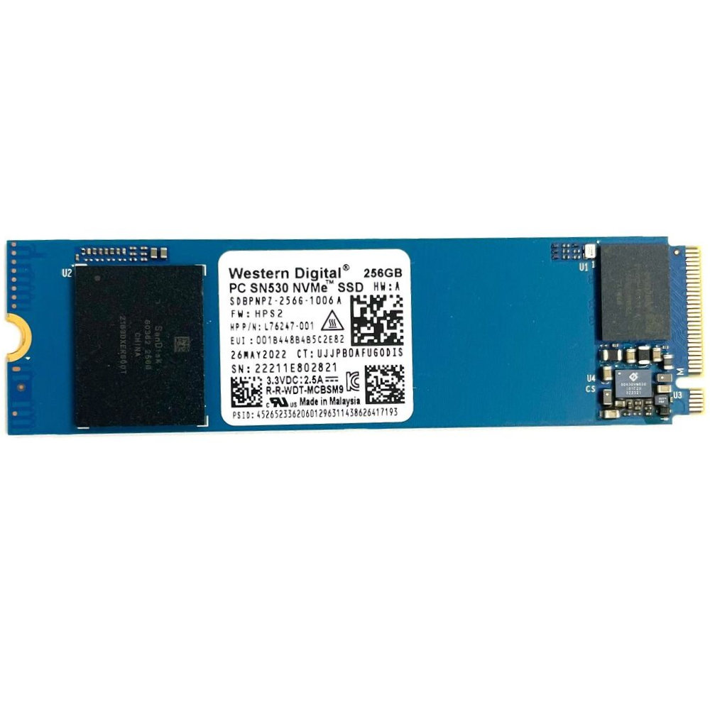 ENSAMBLE SSD M.2 NVME 256GB WESTERN DIGITAL