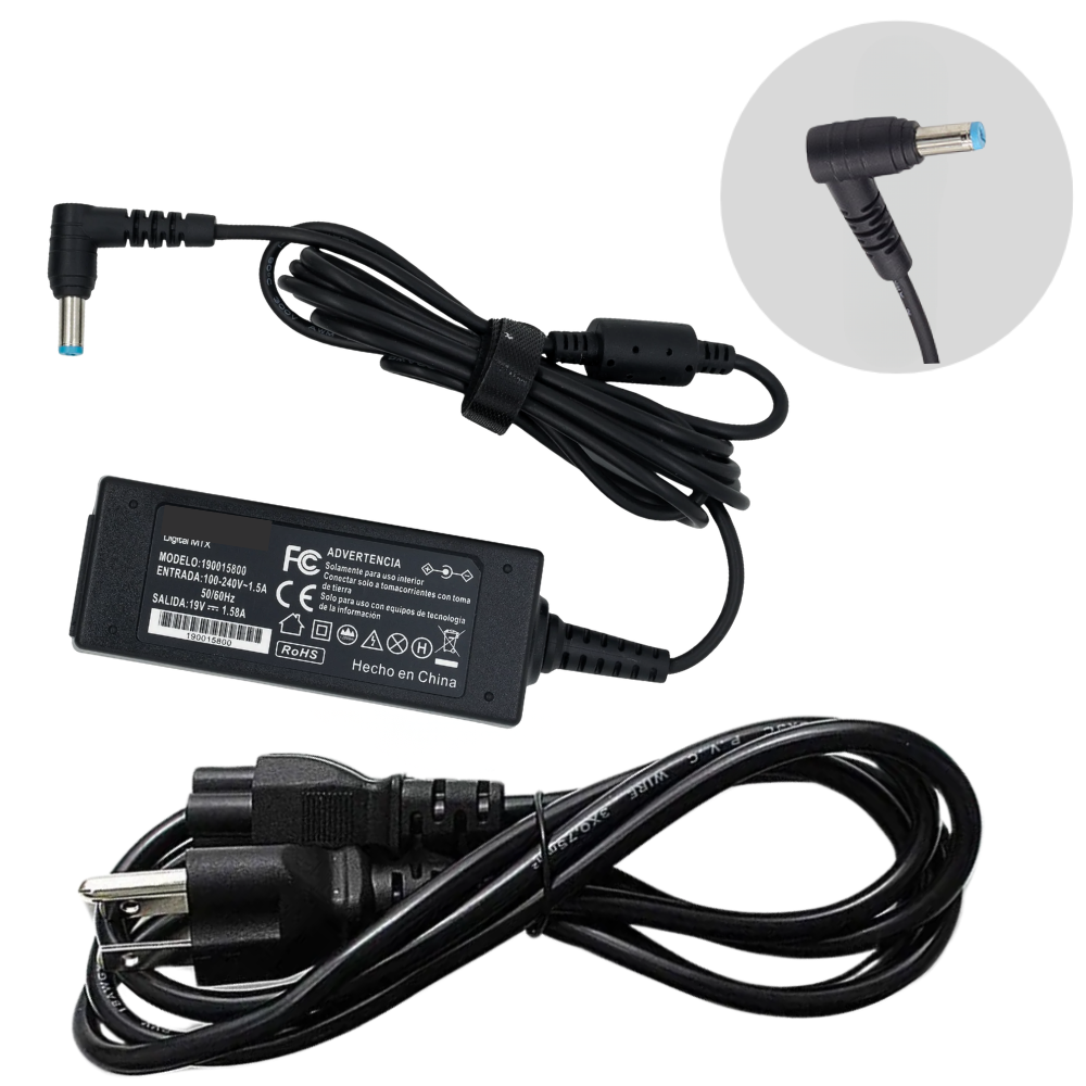 D08P CARGADOR DELL UNIVERSAL 19V 1.58A PLUG 5.5*1.7MM