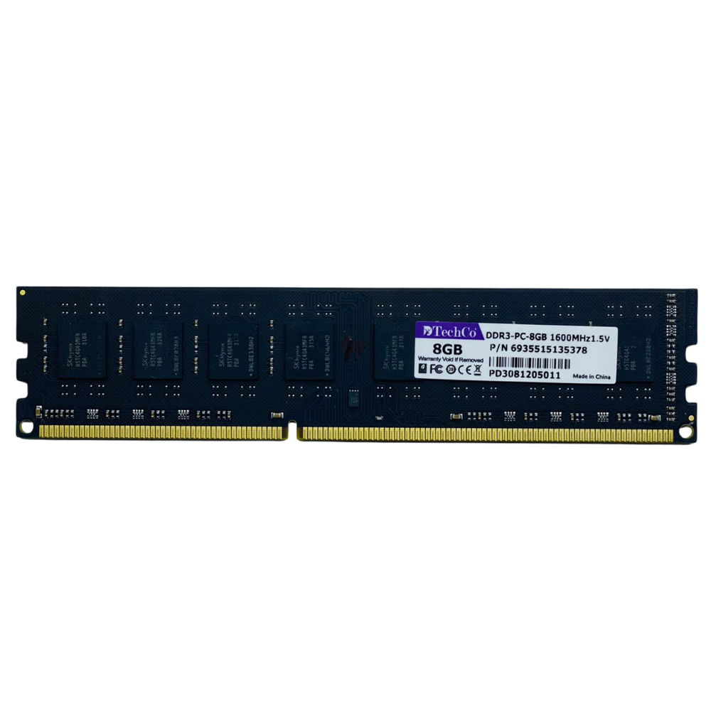 MEMORIA RAM PARA PC DDR3 8GB 1600 MHz DTECH