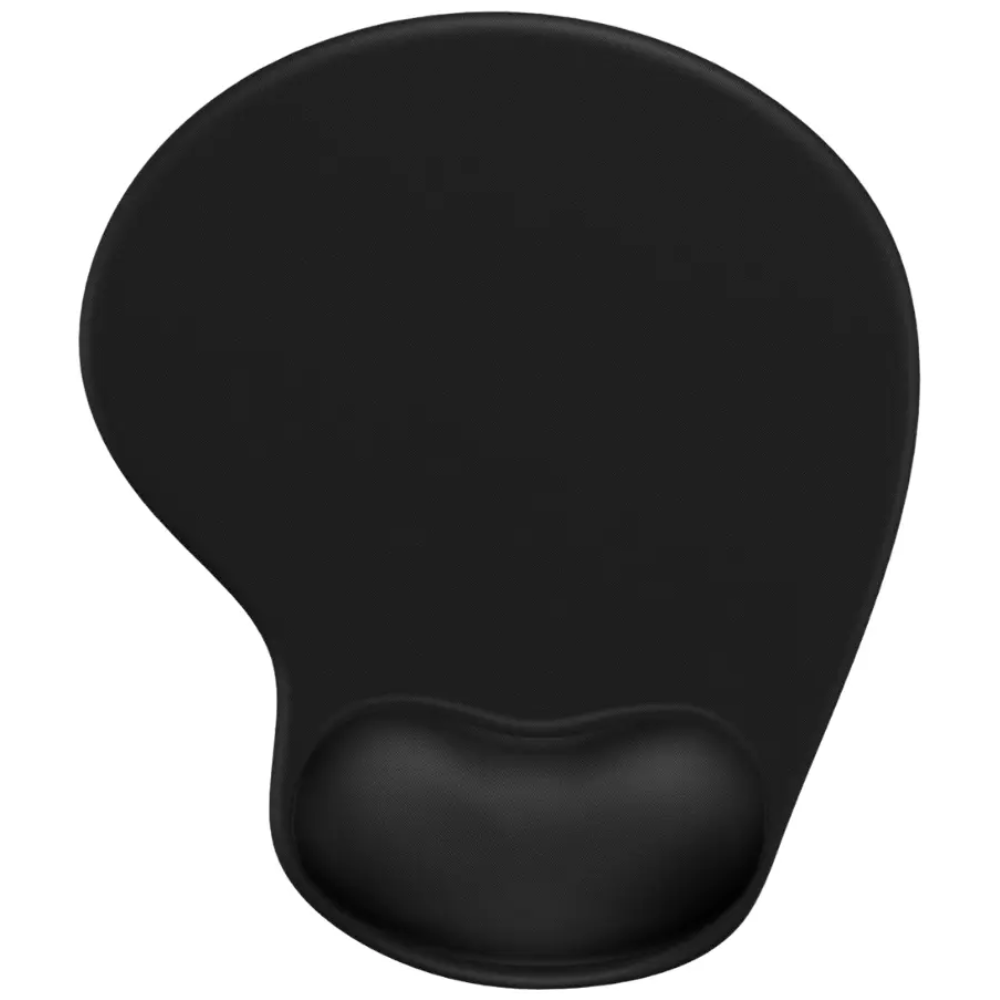 PAD MOUSE GEL ECONOMICO NEGRO ALTA CALIDAD