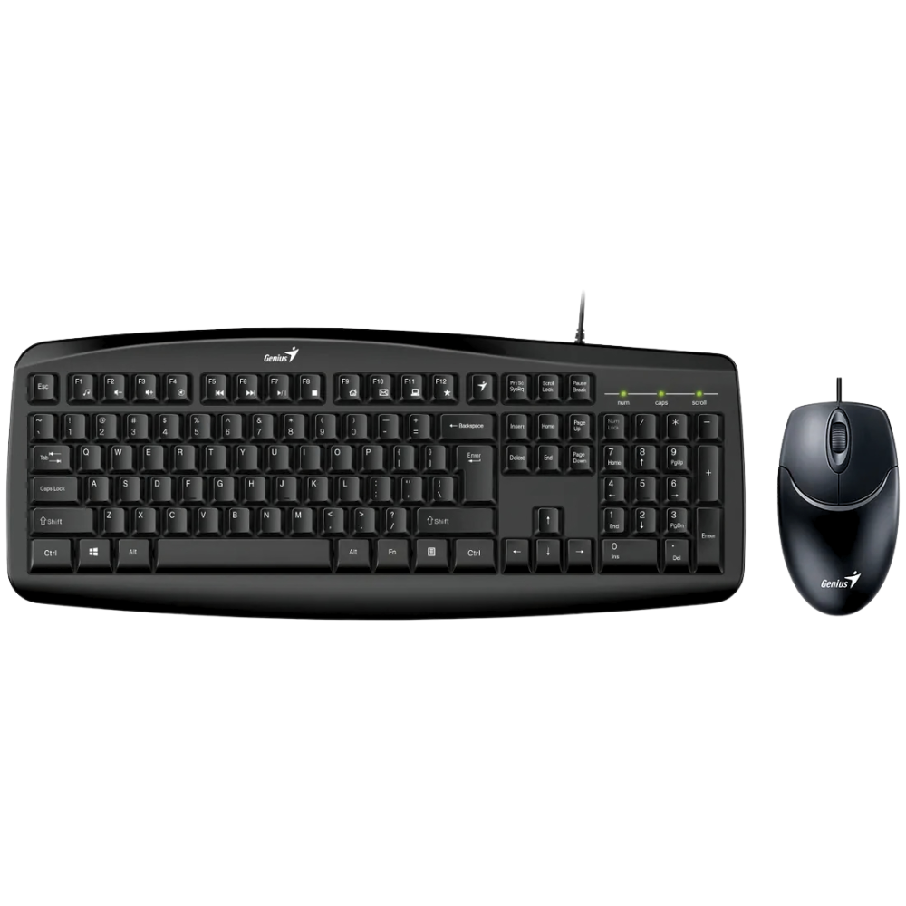 COMBO TECLADO Y MOUSE GENIUS KM-200 USB