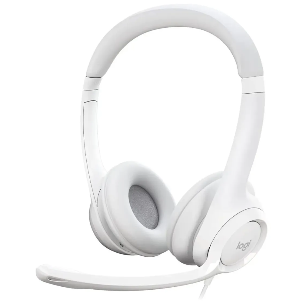 DIADEMA LOGITECH H390 USB (REDUCCION DE RUIDO) BLANCA
