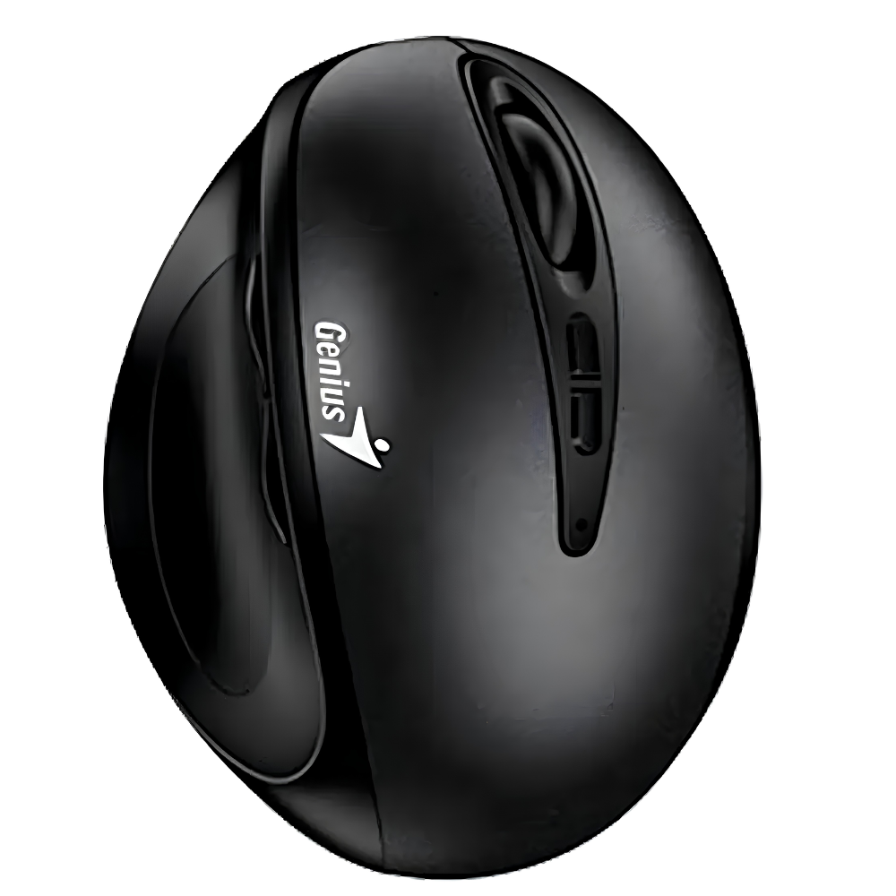 MOUSE ERGONOMICO GENIUS 8300S INALAMBRICO NEGRO