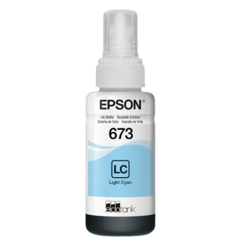 TINTA EPSON 673 ORIGINAL AZUL CAJA