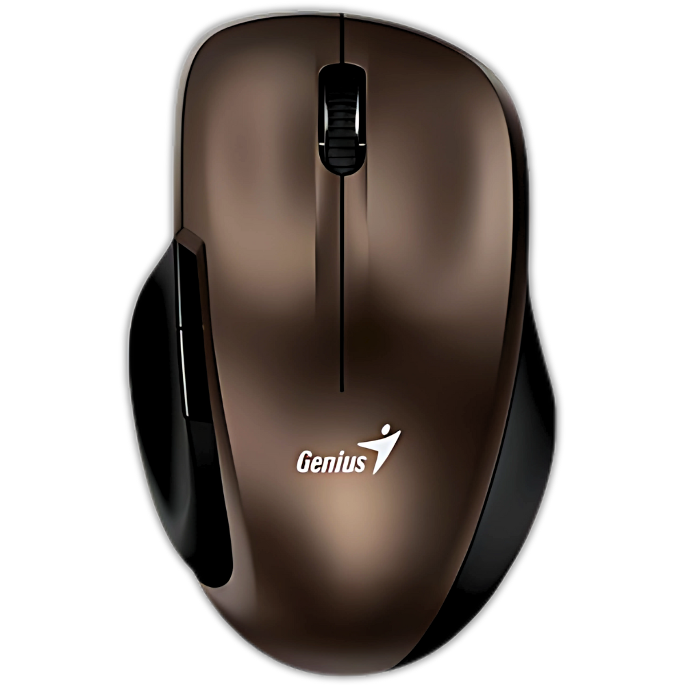 MOUSE ERGONOMICO GENIUS 8200S INALAMBRICO CHOCOLATE