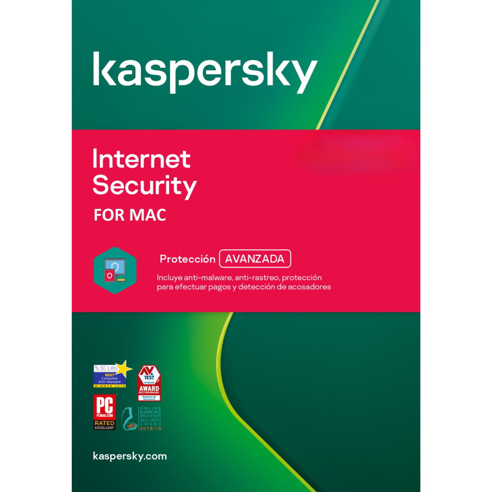 CAJA LICENCIA ANTIVIRUS KASPERSKY INTERNET SECURITY 3 USUARIOS