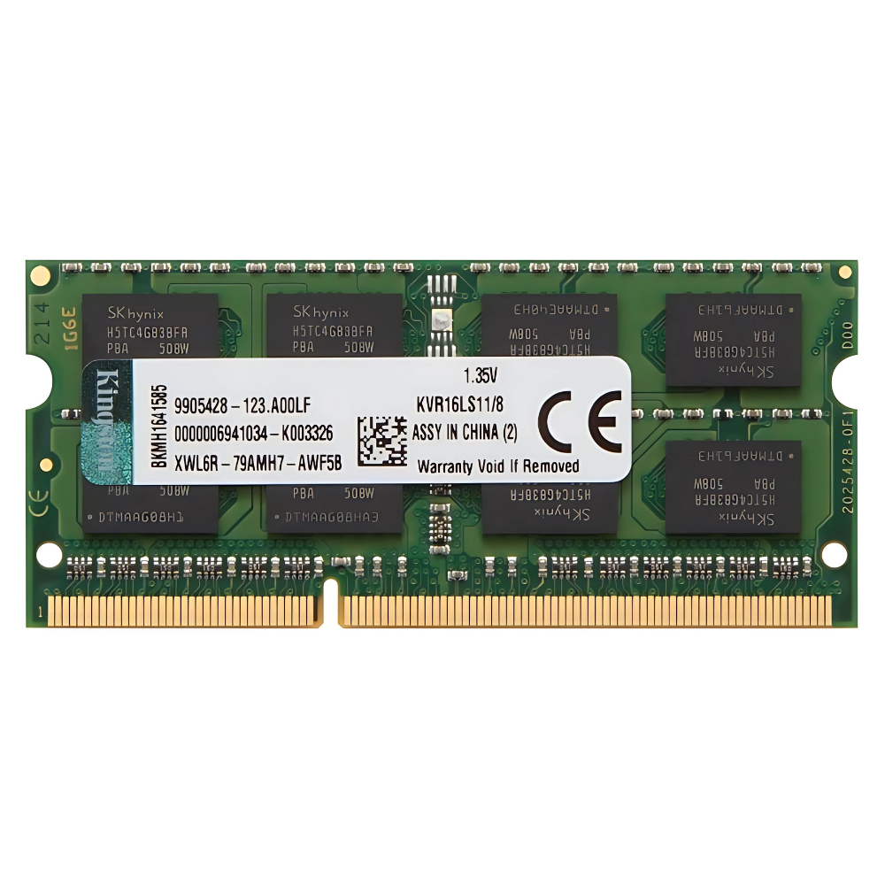 MEMORIA PORTATIL DDR3L 8GB PC10600 KINGSTON