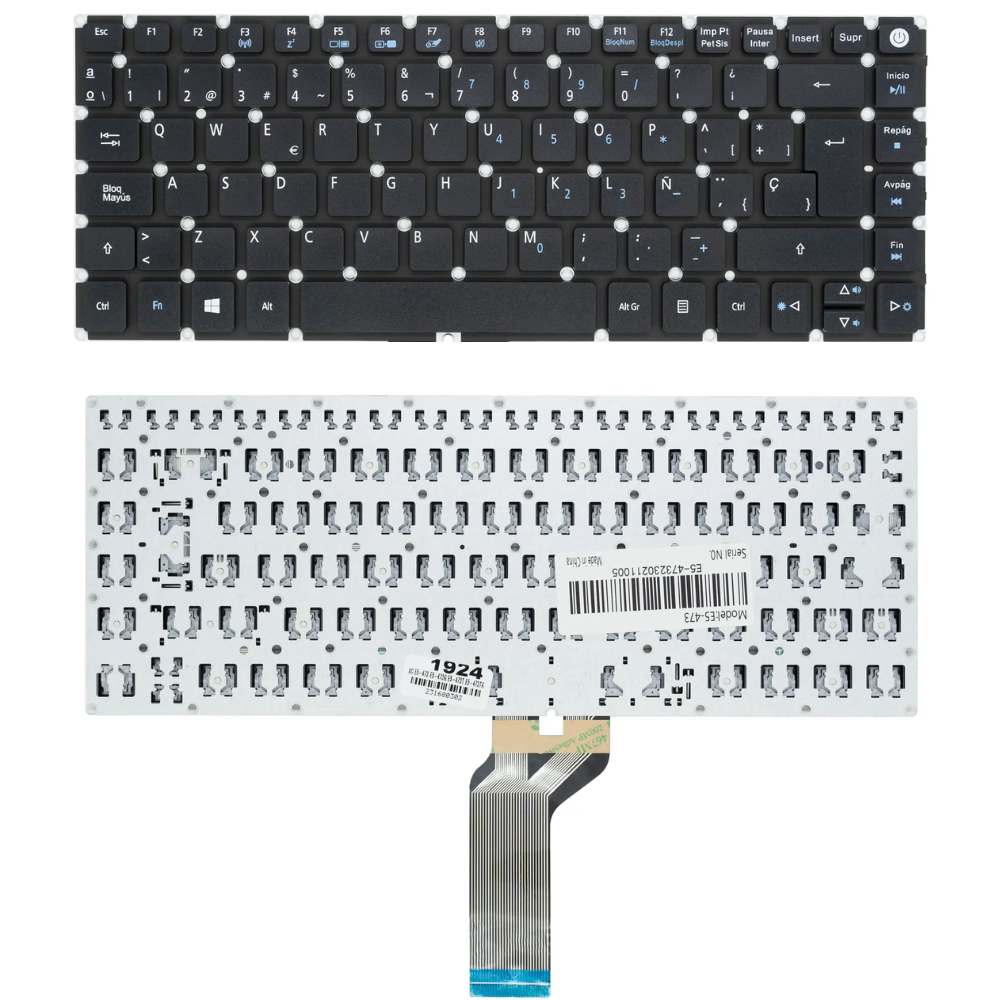 TECLADO ACER E5-473 / E5-474 / E5-474G / E5-475 / E5-422 SIN MALLA