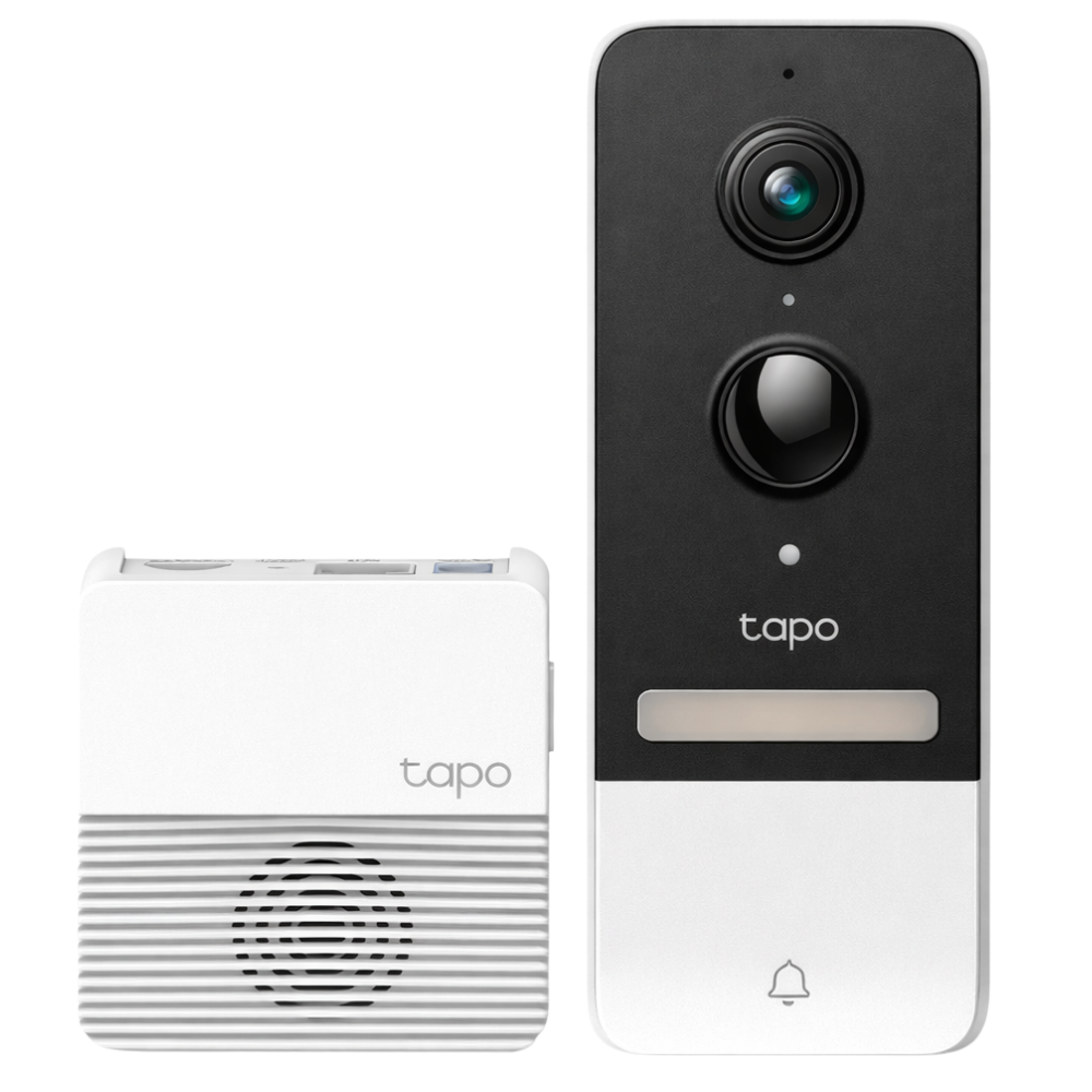 TIMBRE INTELIGENTE TP-LINK D230S1 + CAMARA 2K 5MP / VISION NOCTURNA / AUDIO DE 2 VIAS / CON PILAS