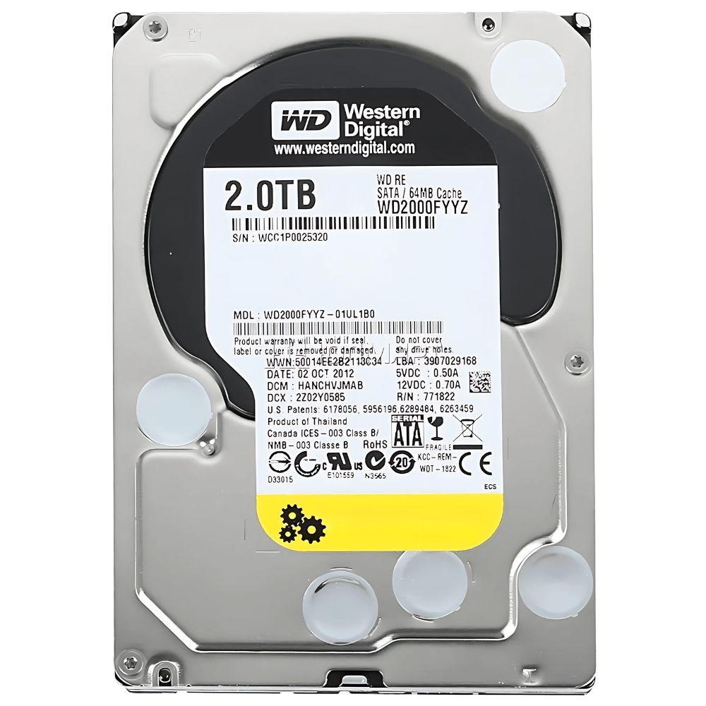 DISCO DURO PC 2000GB SATA WESTER DIGITAL