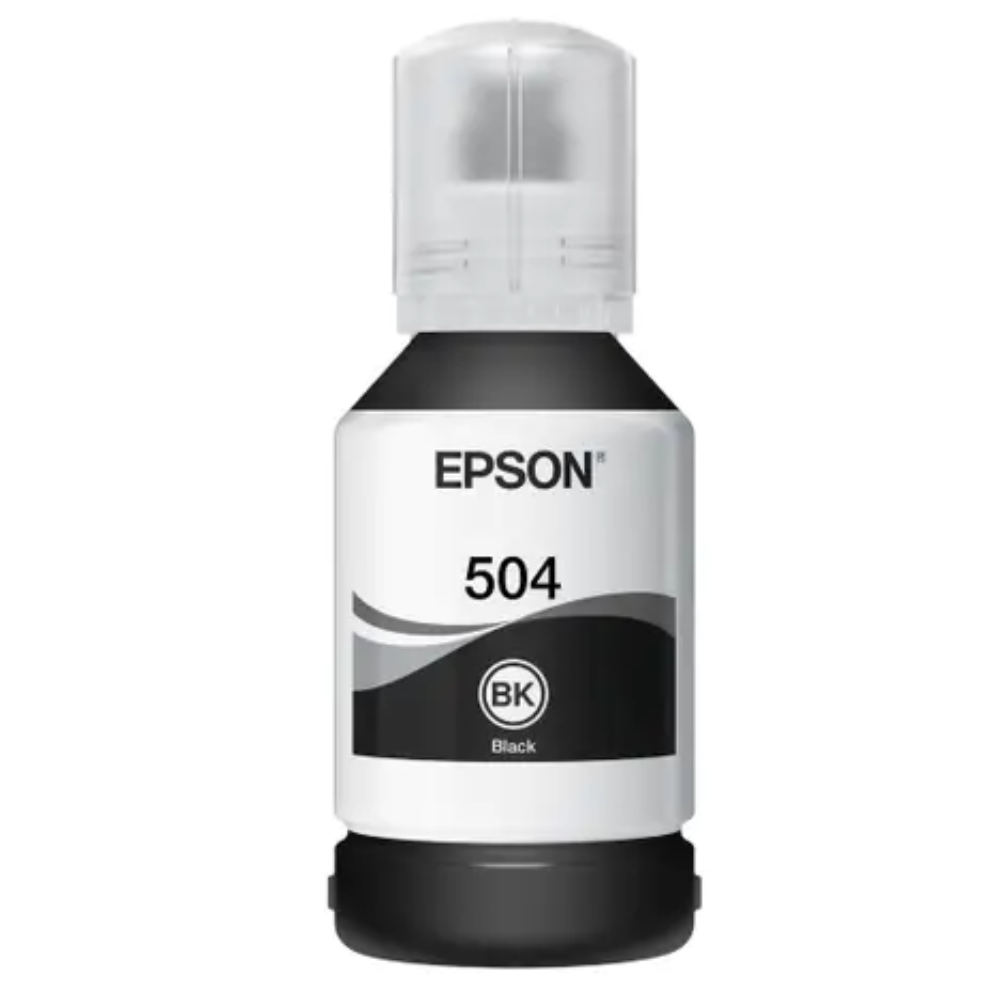 TINTA EPSON 504 REPUESTO NEGRO BOLSA