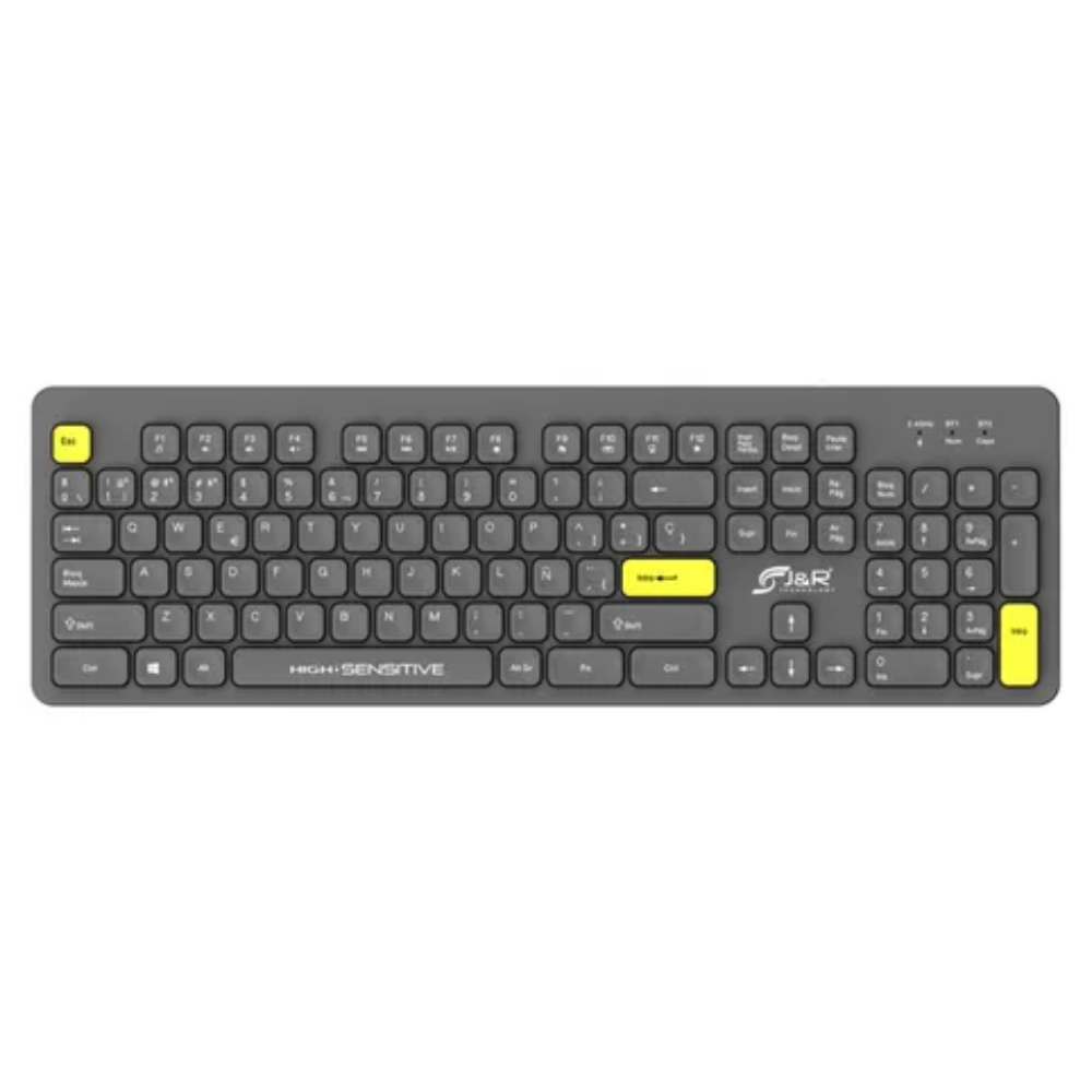 TECLADO INALAMBRICO J&R TMJR-032 AL 100% DUAL