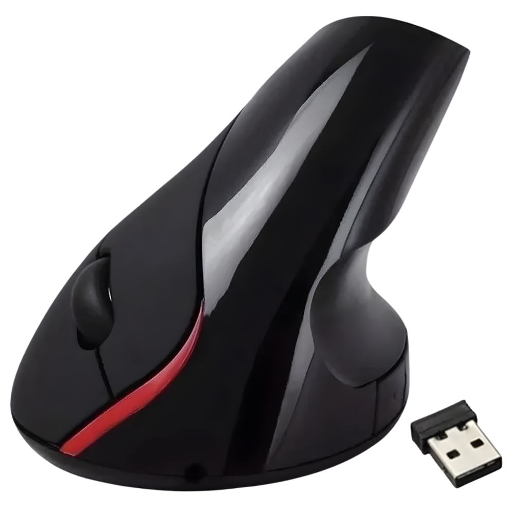 MOUSE VERTICAL MV-05 ERGONOMICO USB