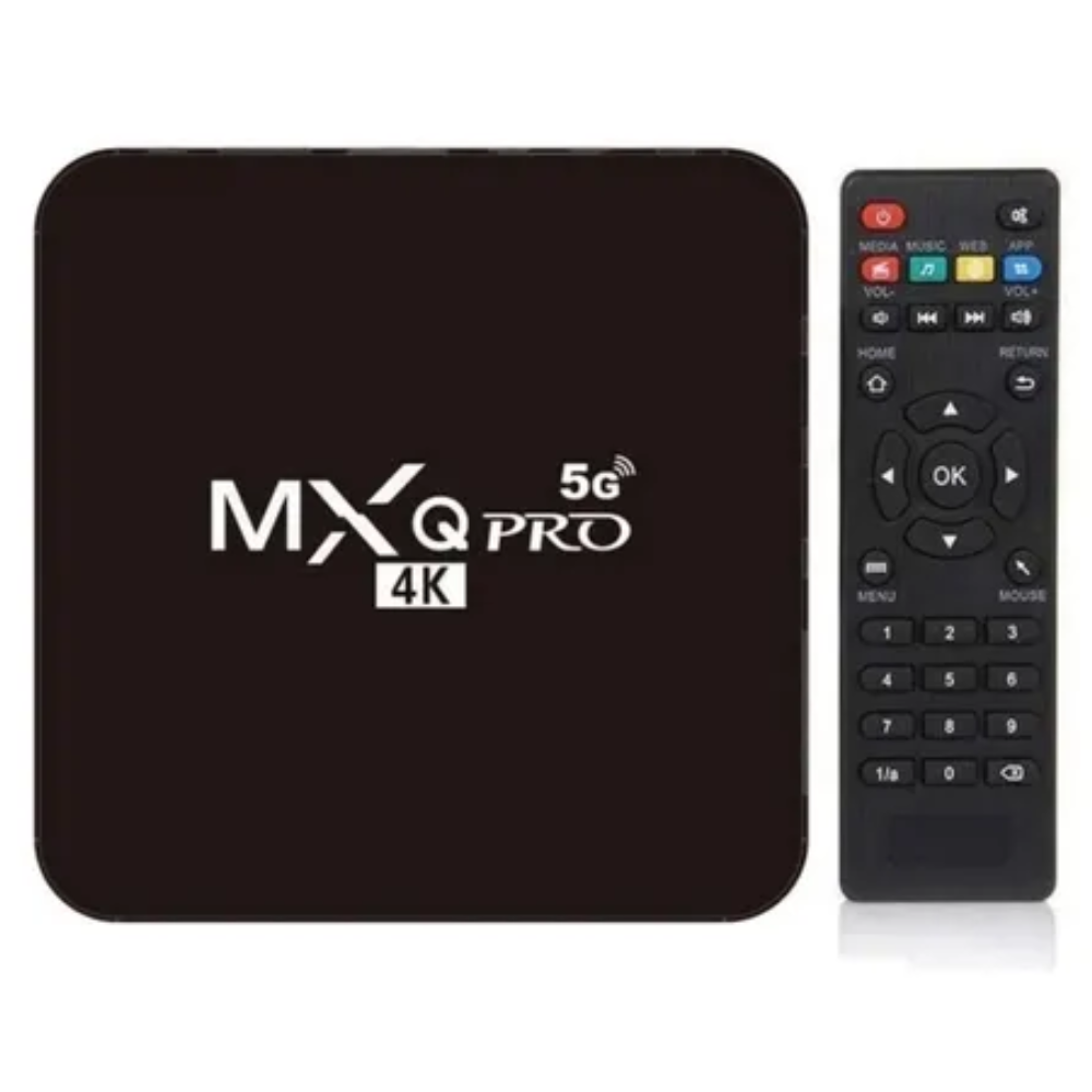 TVBOX MXQPRO 2GB RAM 16GB ALMACENAMIENTO