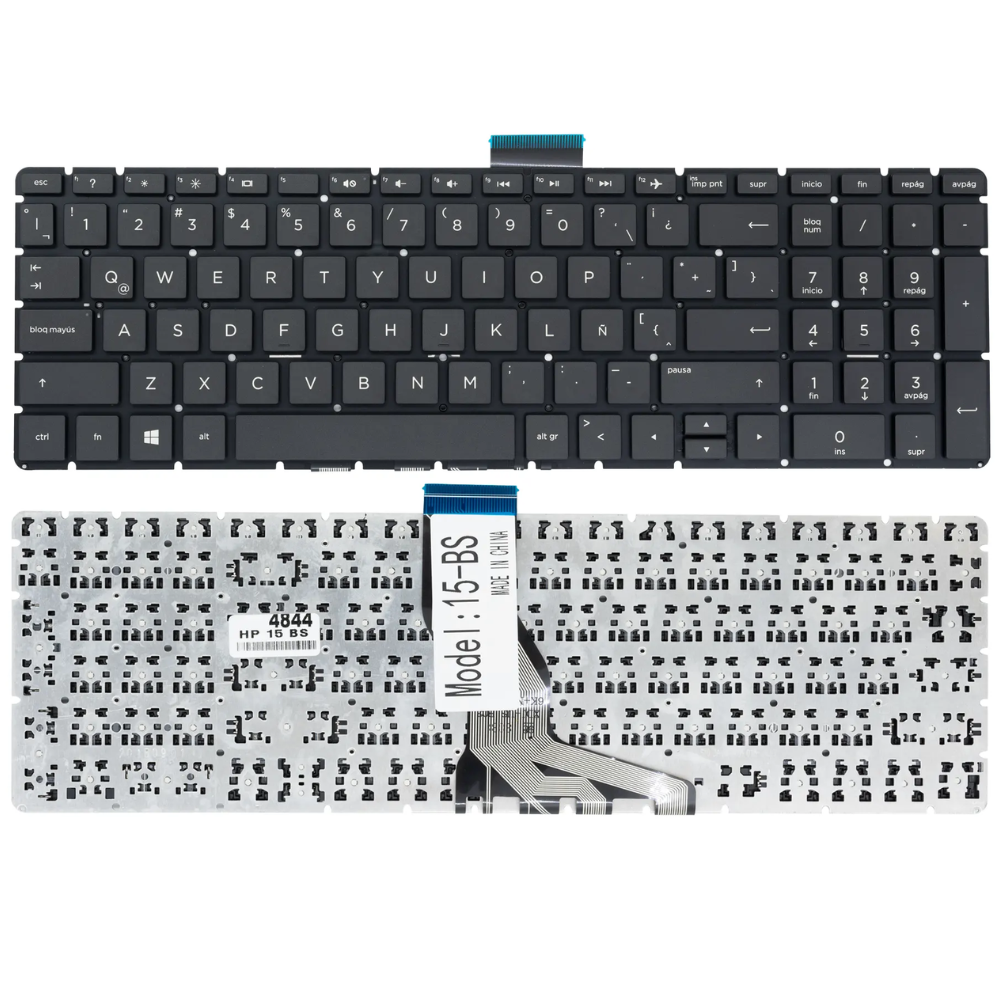 TECLADO PARA HP 15-BS/15-BS000/15-BS1000/15-BS015DX/15-BS016DX/250-G6/255/15AB/15T/15Z/15-AU/15-BC