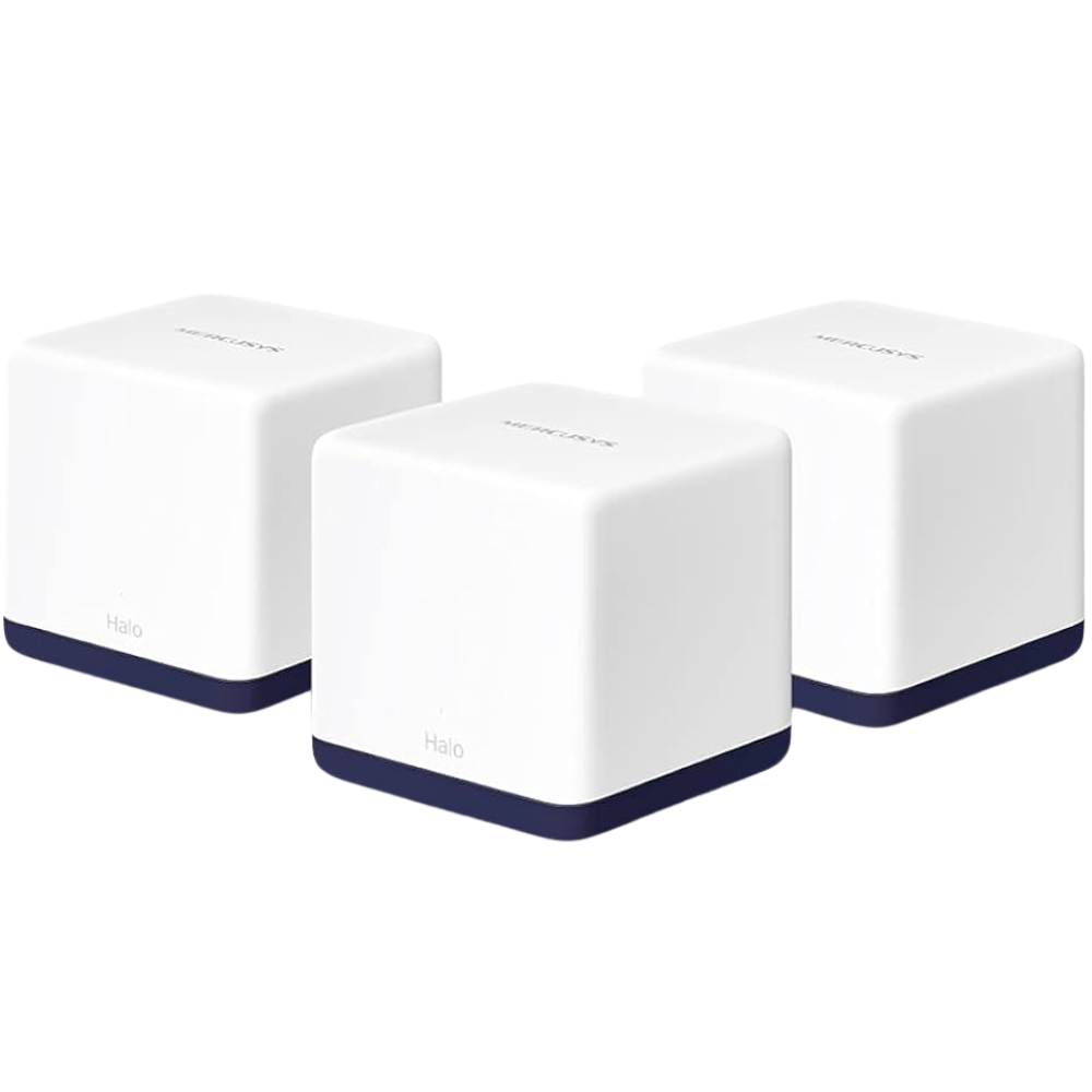SISTEMA MESH MERCUSYS HALO H50G (3-PACK) SISTEMA WIFI DE MALLA AC1900