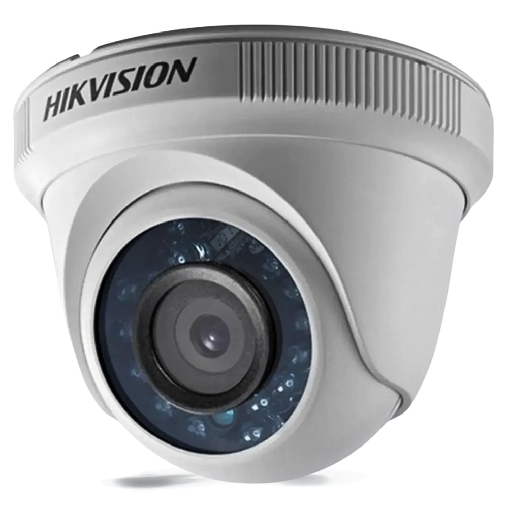 DS-2CE56D0T-IRMF CAMARA HIKVISION DOMO METALICA LENTE 2.8 MM 2MPX