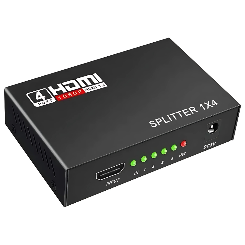 SPLITTER HDMI 4 PUERTOS