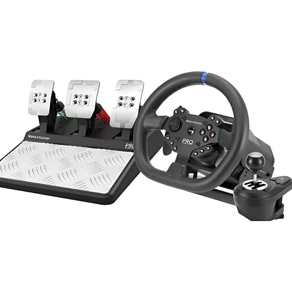 TIMON JYR PRO TUNS-023 EXTREME FORCE FEEDBACK PALANCA EN H PEDALES METALICOS PC XBOX ONE/PS4