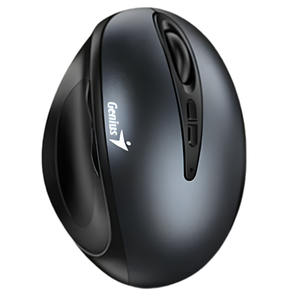MOUSE ERGONOMICO GENIUS 8300S INALAMBRICO GRIS HIERRO