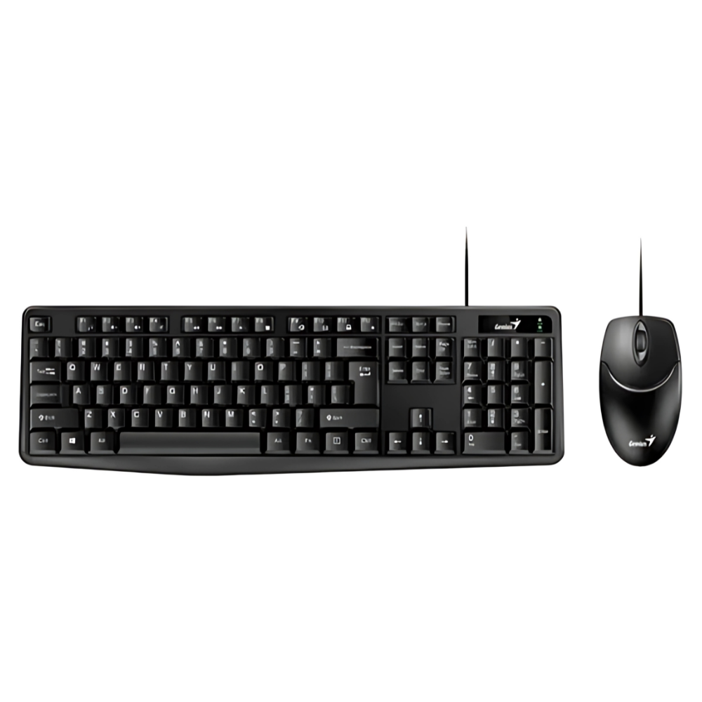 COMBO TECLADO-MOUSE USB GENIUS KM-170 NEGRO