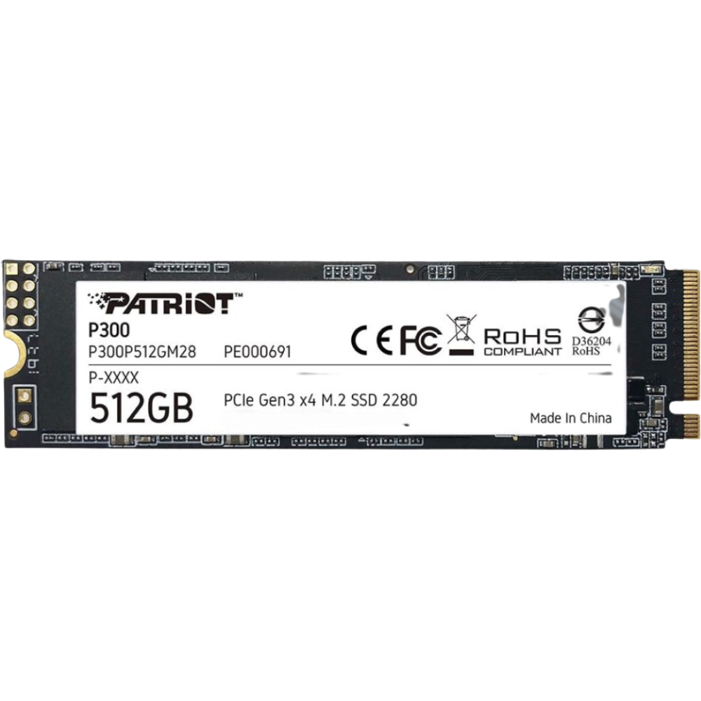 ENSAMBLE SSD M.2 NVME 512GB PATRIOT P300