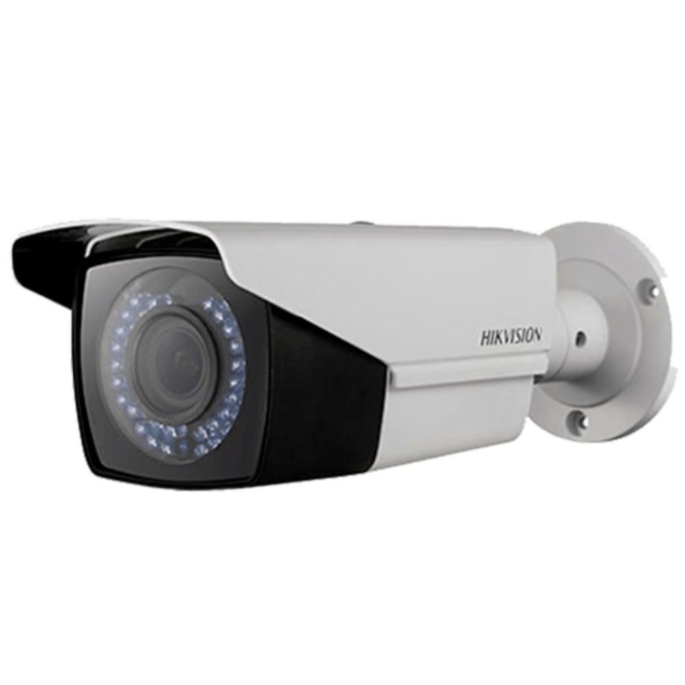 DS-2CE16C0T-VFIR3F CAMARA HIKVISION BALA METALICO LENTE VARIFOCAL 2.8MM 1MPX