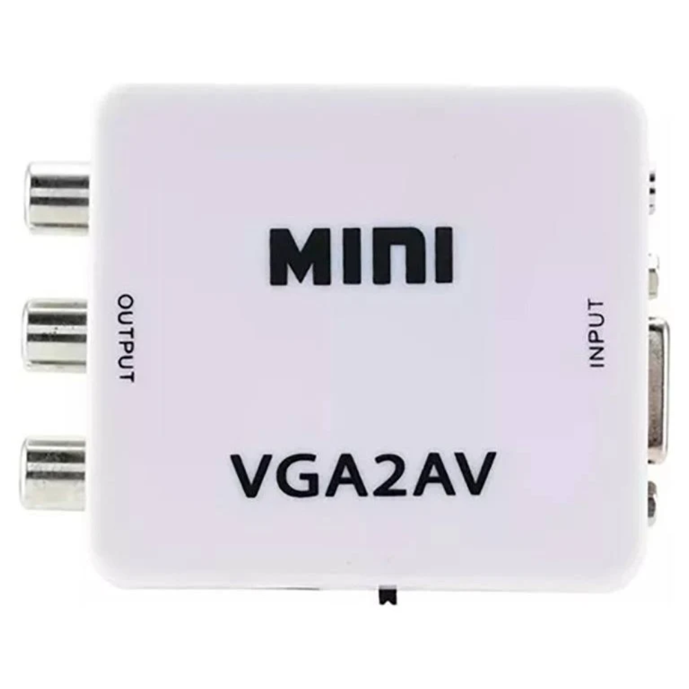 CAJA CONVERTIDORA VGA-RCA SUPER VIDEO