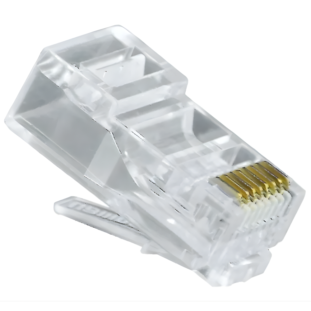 CONECTOR RJ45 CATEGORIA 6 PLASTICO