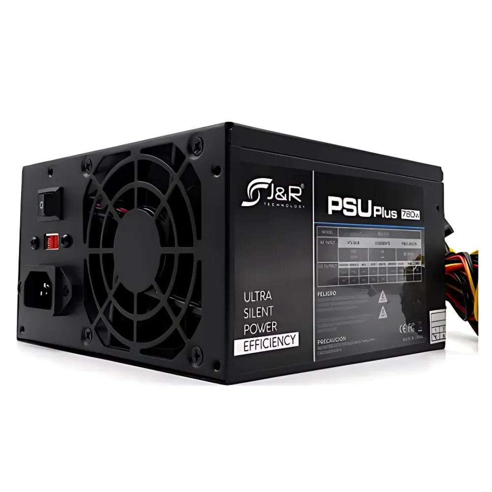 FUENTE DE PODER J&R PSU-008 780W ULTRA SILENT 20+4 PINES
