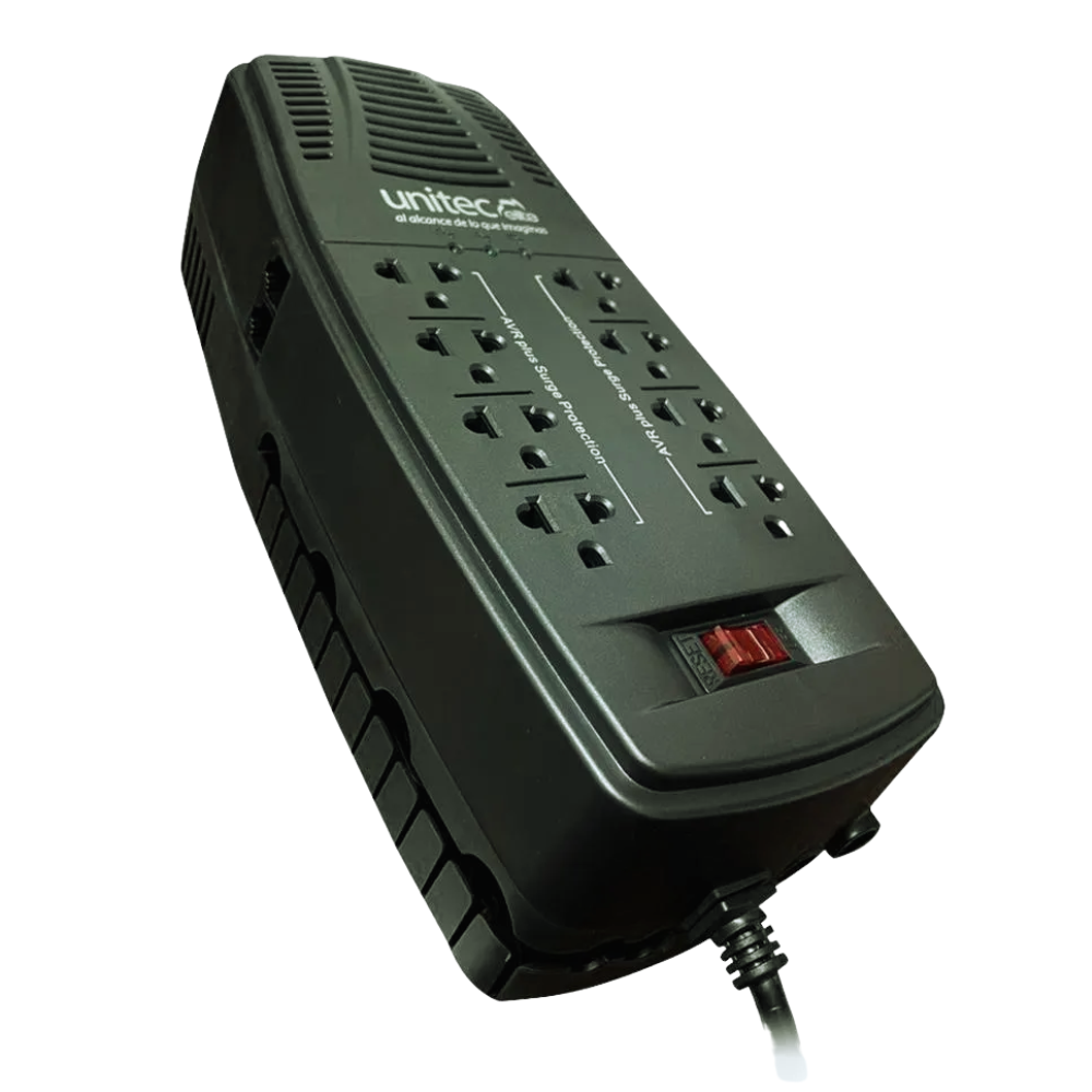 REGULADOR ESTABILIZADOR 2000VA UNITEC U-2000 8 TOMAS