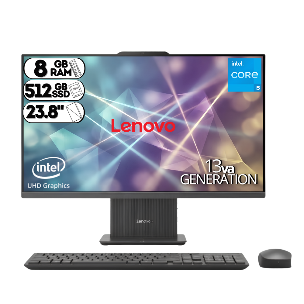 TODO EN UNO LENOVO 24IRH9 INTEL CORE I5 13420H RAM DDR5 8GB SSD 512GB 23.8" FHD