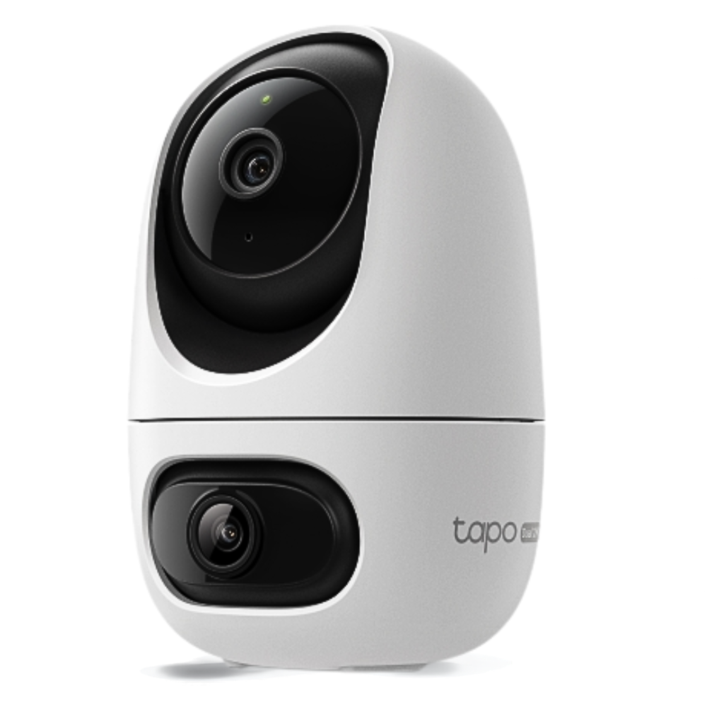CAMARA WIFI TP-LINK TAPO C245D DOBLE LENTE 3MPX+3MPX IP GIRATORIA 360° INFRAROJO SOPORTA MICRO 512GB