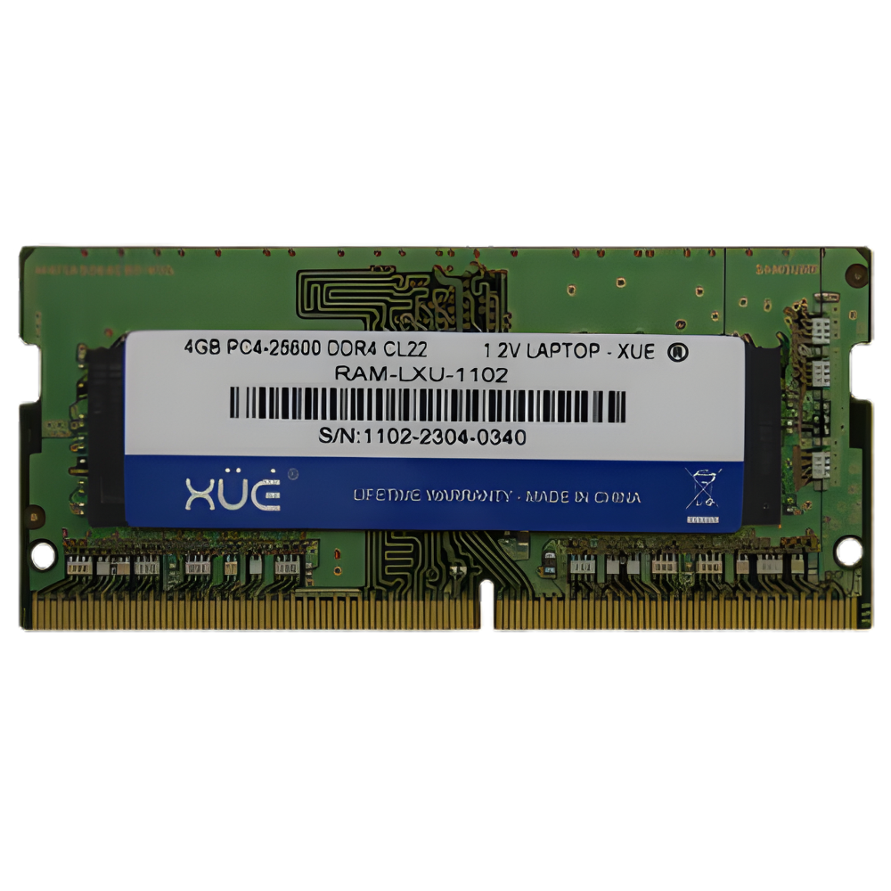 MEMORIA RAM PARA PC DDR3L 4GB 12800MHZ XUE