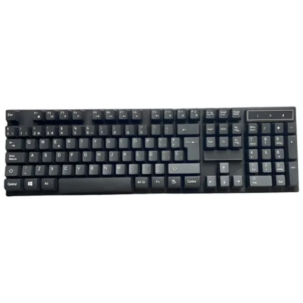 TECLADO INALAMBRICO MOD: W801 NEGRO