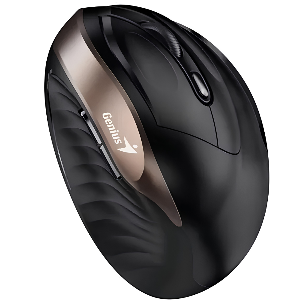 MOUSE ERGONOMICO GENIUS 8250S INALAMBRICO DORADO