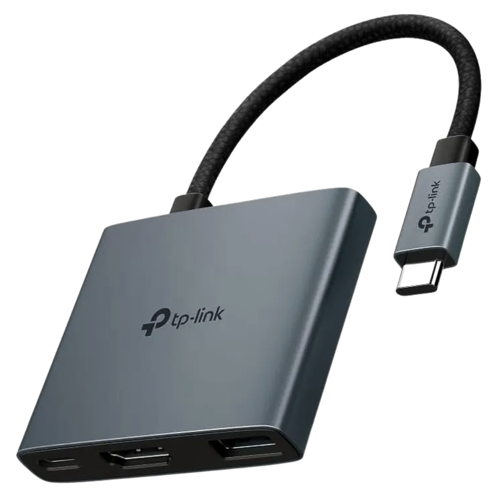 ADAPTADOR DE RED TP-LINK UH3020C USB-C 3 EN 1 HUB DE 1 USB 3.0/ 1 HDMI 4K/ 1 CARGA RAPIDA USB-C 100W