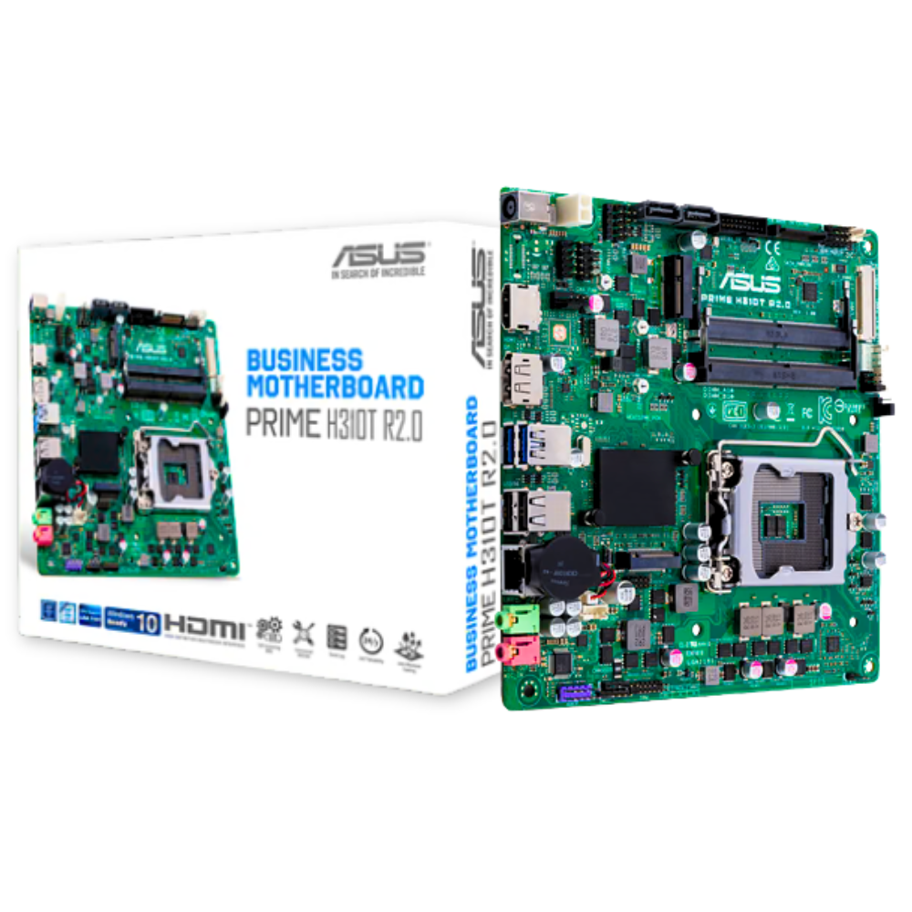 BOARD ASUS PRIME H310T R2.0 - INTEL (REQUIERE ADAPTADOR)