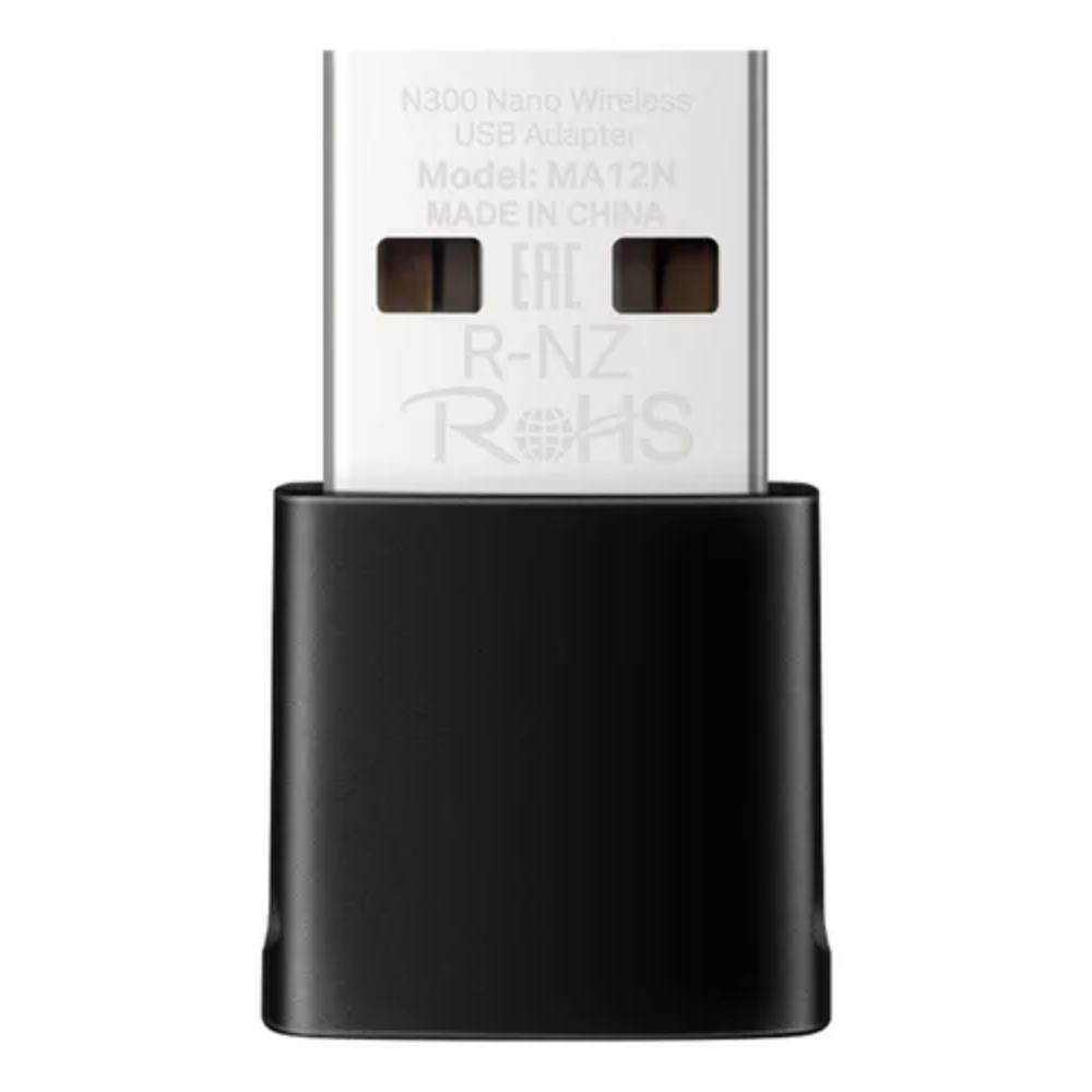 ADAPTADOR USB NANO (MA12N) INALAMBRICO N300 MERCUSYS