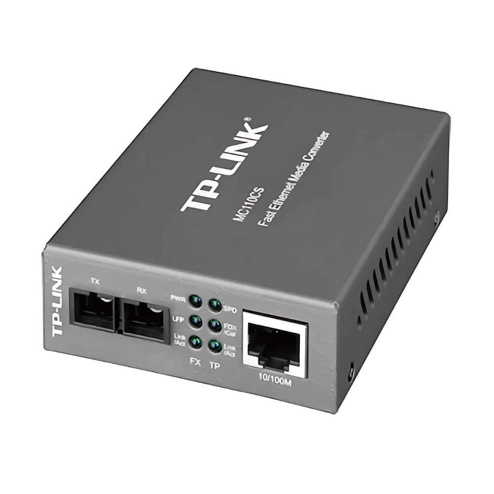 CONVERSOR DE MEDIOS TP-LINK MC110CS 10/100 MONO MODO