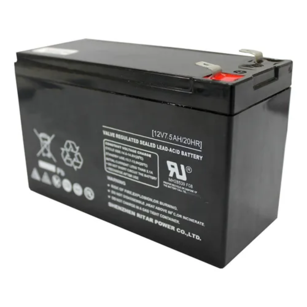 BATERIA SECA 12V 7.5A UNITEC