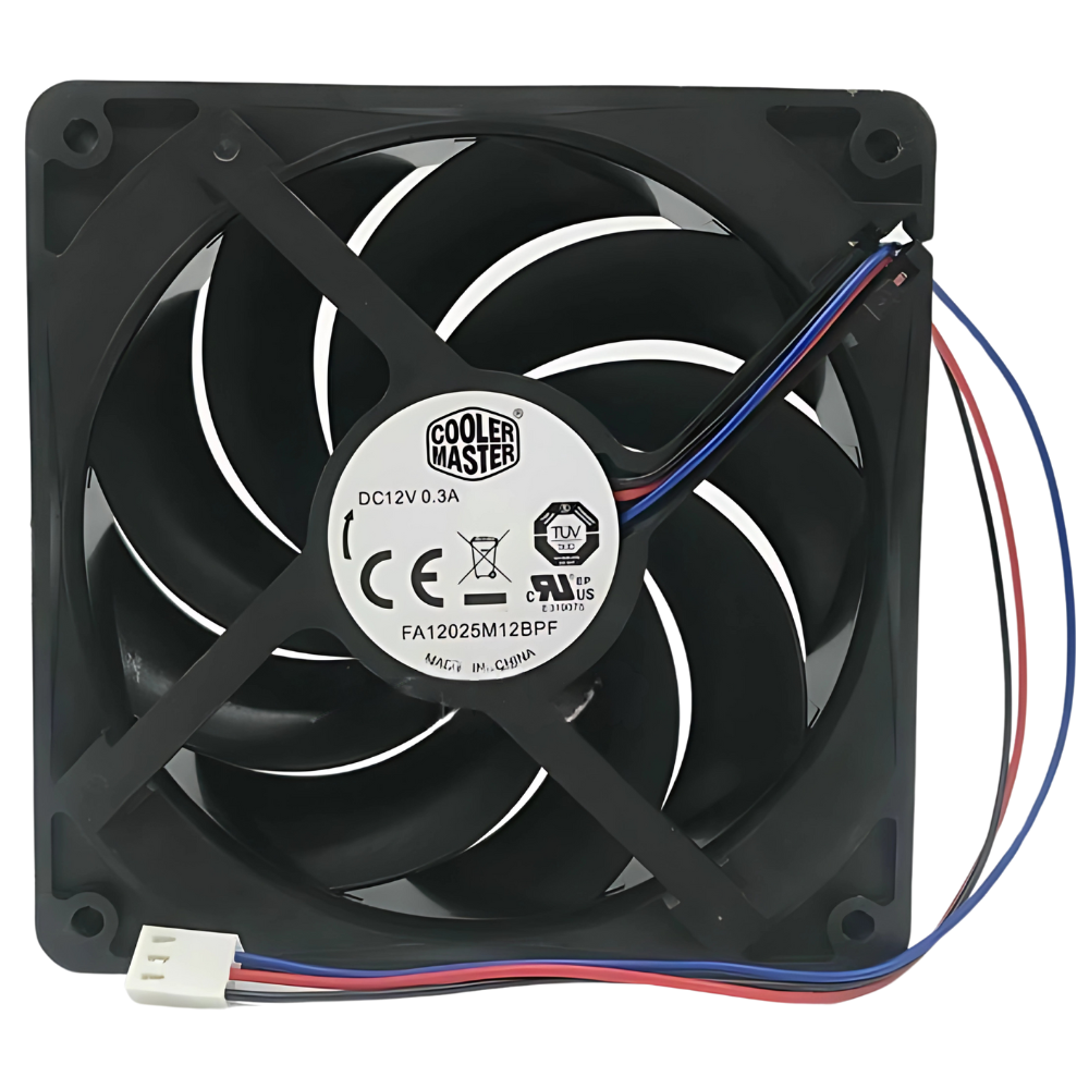 ENSAMBLE COOLERMASTER DC12V 0.3A CPU