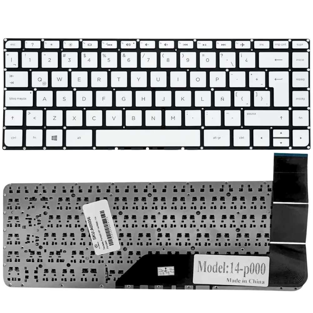 TECLADO HP 14-P000 SIN MALLA