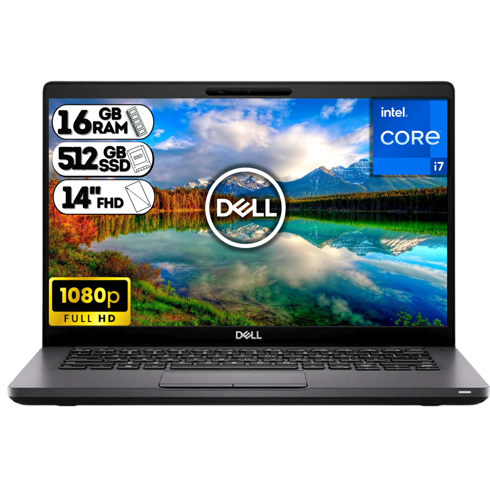 REFURBISHED PORTATIL DELL LATITUDE 7400 INTEL CORE I7-8665U/SSD 512GB/DDR4 16GB/14 HD/NEGRO/WIN11