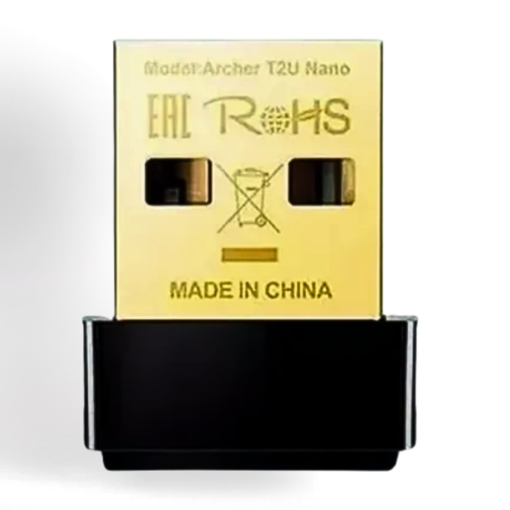 ADAPTADOR USB TP-LINK ARCHER T2U NANO AC600 DUAL BAND INALAMBRICO
