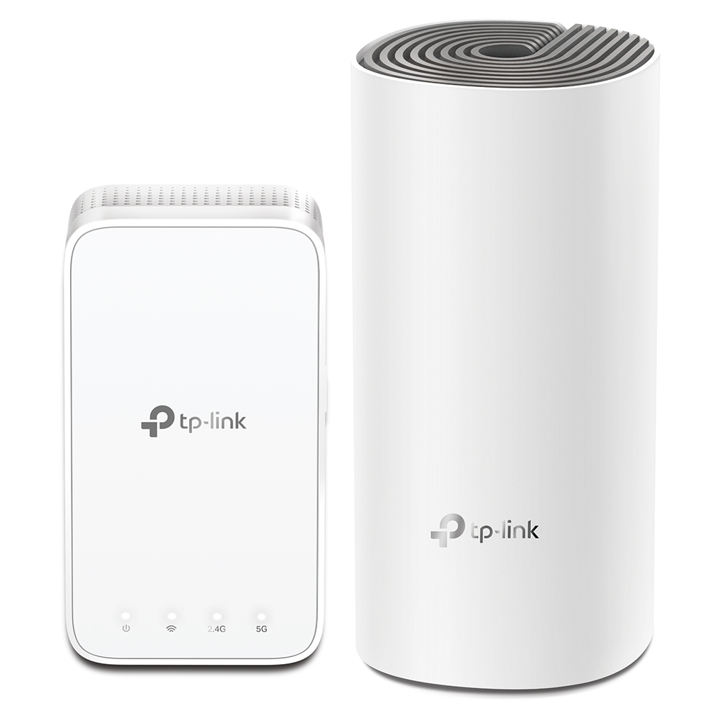 SISTEMA MESH TP-LINK DECO E3 AC1200 (2 PACK) + ROUTER